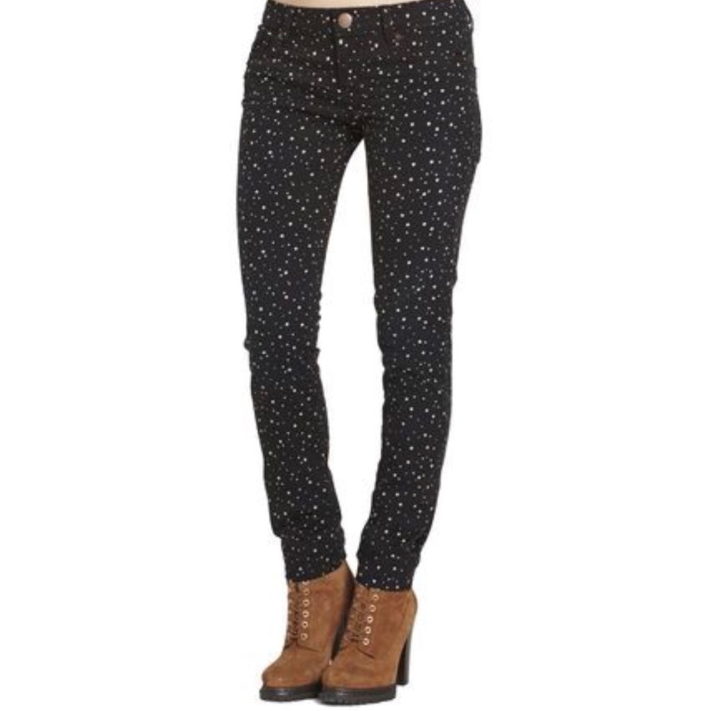 BCBGeneration Jasper Star-Printed Skinny Jean